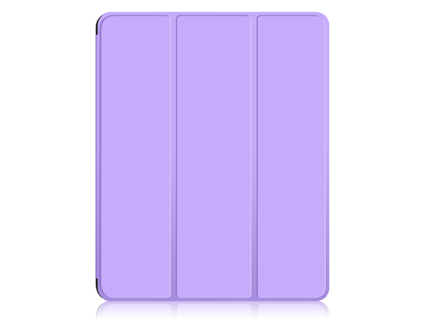 Synthetic Leather Flip Case with Stand for iPad Air 13 inch (2024) - Lilac