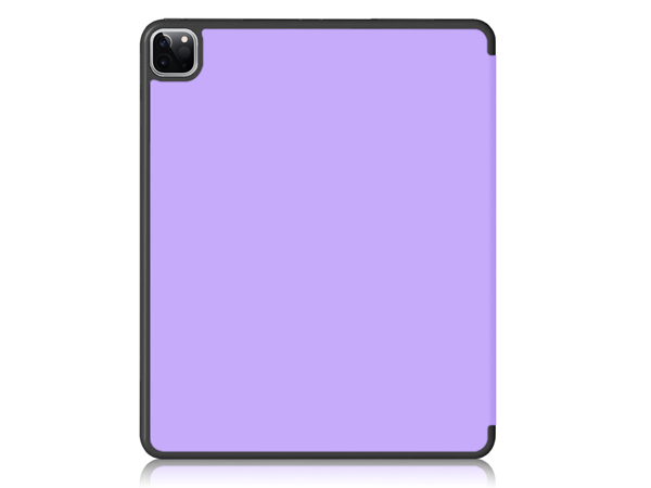 Synthetic Leather Flip Case with Stand for iPad Air 13 inch (2024) - Lilac