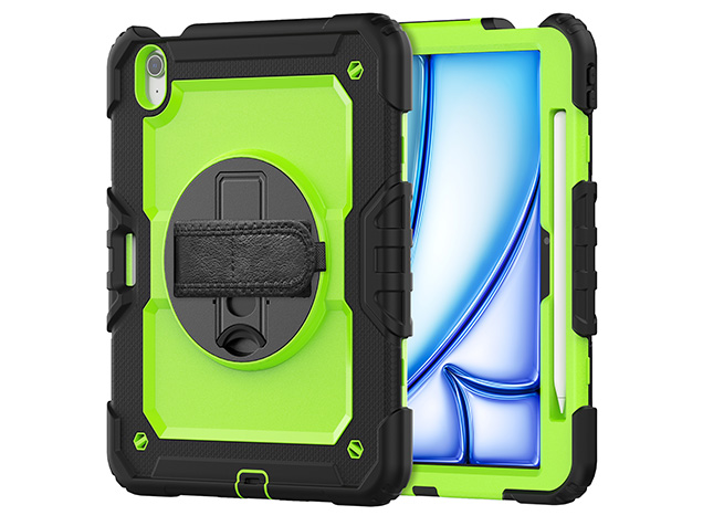 Rugged Impact Case for iPad Air 11 (2024) - Green Impact Case