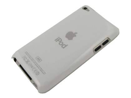 Glossy Back Case for iPod Touch 4 - Glossy White