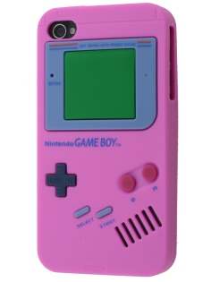 Nintendo Game Boy-style case for iPhone 4S/4 - Pink