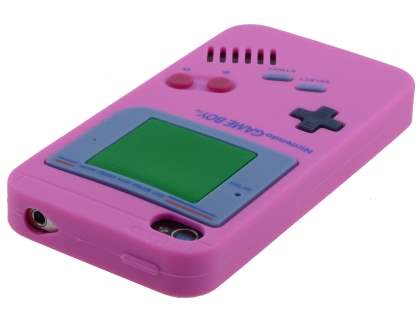 Nintendo Game Boy-style case for iPhone 4S/4 - Pink