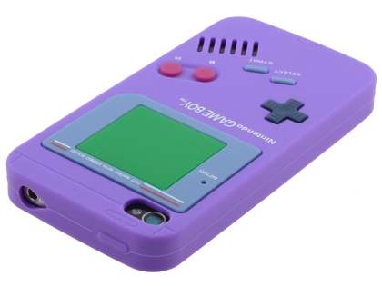 Nintendo Game Boy-style case for iPhone 4S/4 - Purple