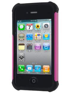 iPhone 4S/4 Impact Case - Pink/Classic Black