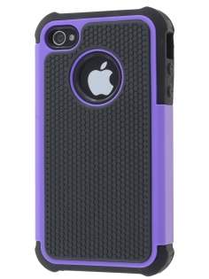iPhone 4S/4 Impact Case - Purple/Classic Black