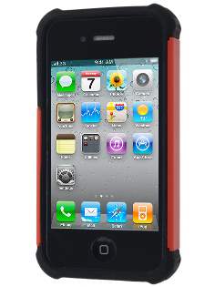 iPhone 4S/4 Impact Case - Red/Classic Black