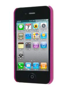 Slim Glossy Case for iPhone 4 Only - Pink