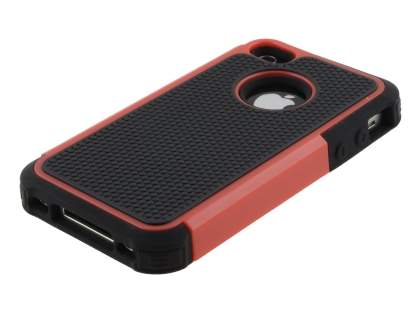 iPhone 4S/4 Impact Case - Red/Classic Black