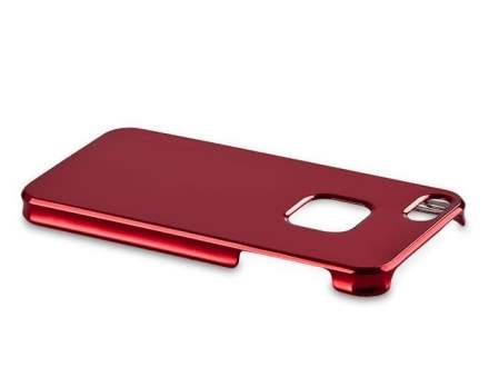 MOMAX Ultra-Thin Metallic Case for iPhone SE(1st Gen)/5s/5 - Metallic Red