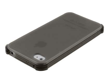 Frosted Colour TPU Gel Case for iPhone 4/4S - Frosted Grey