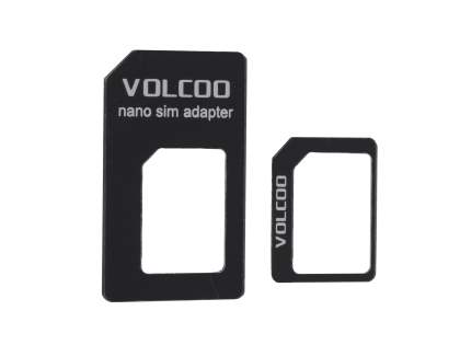 MicroSIM & standard-sized SIM Adaptors for the NanoSIM