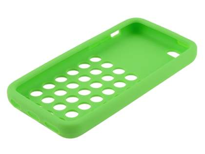 Silicone Rubber Case for iPhone 5c - Green