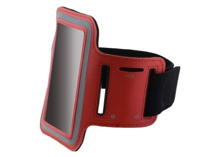Universal Sports Armband for Phones - Red