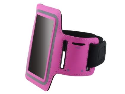 Universal Sports Armband for Phones - Hot Pink Sports Arm Band