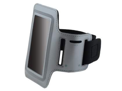 Universal Sports Armband for Phones - Light Grey Sports Arm Band