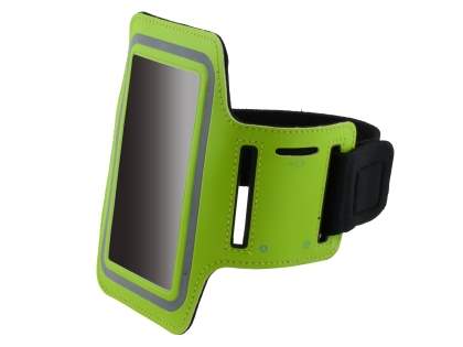 Universal Sports Armband for Phones - Lime Green Sports Arm Band