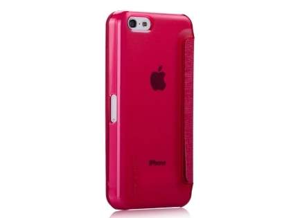 Momax Flip View Case for iPhone 5c - Coral