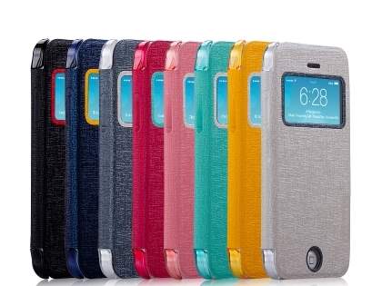 Momax Flip View Case for iPhone 5c - Night Blue
