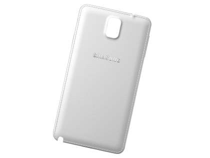 Genuine Samsung Galaxy Note 3 Battery Cover - Pearl White Battery Cover