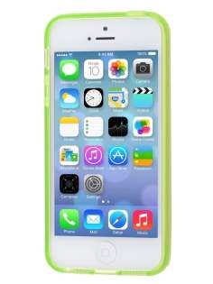 Frosted TPU Gel Case for iPhone SE(1st Gen)/5s/5 - Frosted Green