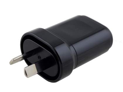 Genuine LG Travel 1.2A USB-A Adapter - Classic Black AC USB Power Adapter