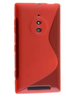 Wave Case for Nokia Lumia 830 - Frosted Red/Red Soft Cover