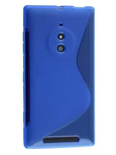 Wave Case for Nokia Lumia 830 - Frosted Blue/Blue Soft Cover