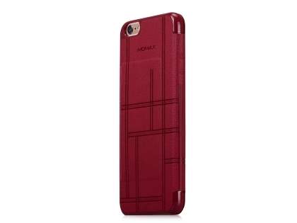 Momax Elite Premium Flip Cover for iPhone 6s Plus/6 Plus - Red