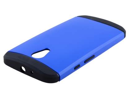 Impact Case for Motorola Moto G 2nd Gen - Blue/Black Impact Case