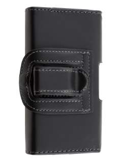 Smooth Synthetic Leather Belt Pouch - Bumper Case Compatible