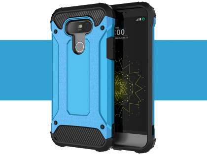 LG G5 Impact Case - Sky Blue/Black Impact Case