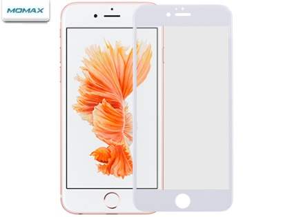 MOMAX Full Frame Glass Screen Protector for iPhone 6s Plus/6 Plus - White