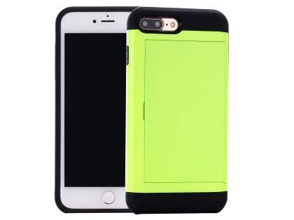 Impact Case with Card Pocket for iPhone 8 Plus/7 Plus - Green