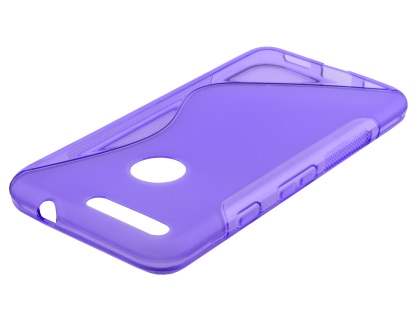 Wave Case for Google Pixel XL - Frosted Purple/Purple Soft Cover