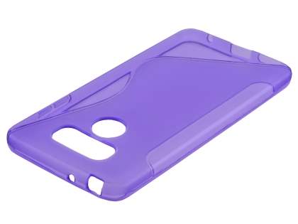 Wave Case for LG G6 - Frosted Purple/Purple Soft Cover