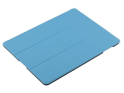Premium Slim Synthetic Leather Flip Case with Stand for iPad 2/3/4 - Sky Blue