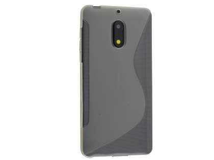 Wave Case for Nokia 6 - Frosted Clear/Clear Soft Cover