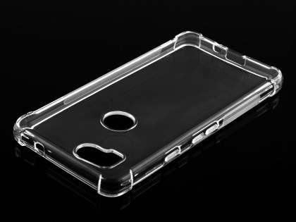 Gel Case with Bumper Edges for Google Pixel 2 - Clear Soft Cover