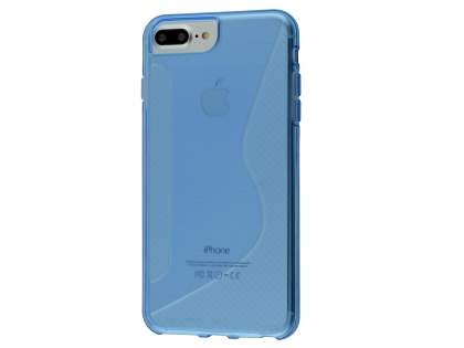 Wave Case for Apple iPhone 8 Plus - Blue