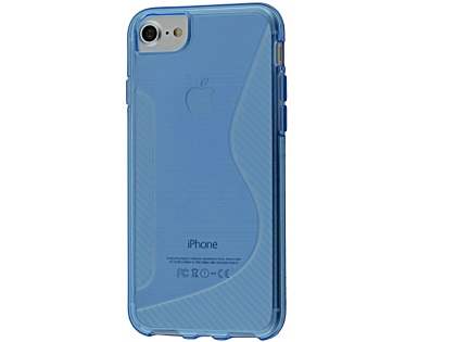 Wave Case for iPhone 8/7 - Blue Soft Cover