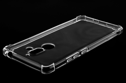 Gel Case with Bumper Edges for Nokia 7 Plus - Clear Soft Cover