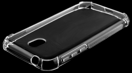 Gel Case with Bumper Edges for Nokia 1 - Clear Soft Cover