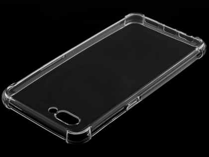 Gel Case with Bumper Edges for OPPO AX5 - Clear Soft Cover