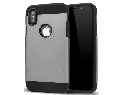 Impact Case for Apple iPhone Xs/X - Grey/Black
