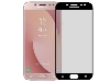 Anti Glare Tempered Glass Screen Protector for the Samsung Galaxy J7 Pro - Black Screen Protector