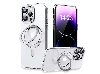 Magnetic Ring Stand Case for iPhone 11 Pro Max - Clear Hard Case