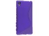 Wave Case for Sony Xperia X - Frosted Purple/Purple Soft Cover