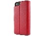 2-in-1 Synthetic Leather Wallet Case for iPhone 8 Plus/7 Plus - Red Leather Wallet Case